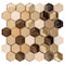 Andova Tiles ANDOVA TILES Xen 2" W x 2" L Mosaic Wall Tile ANDXEN606 - alternate 1